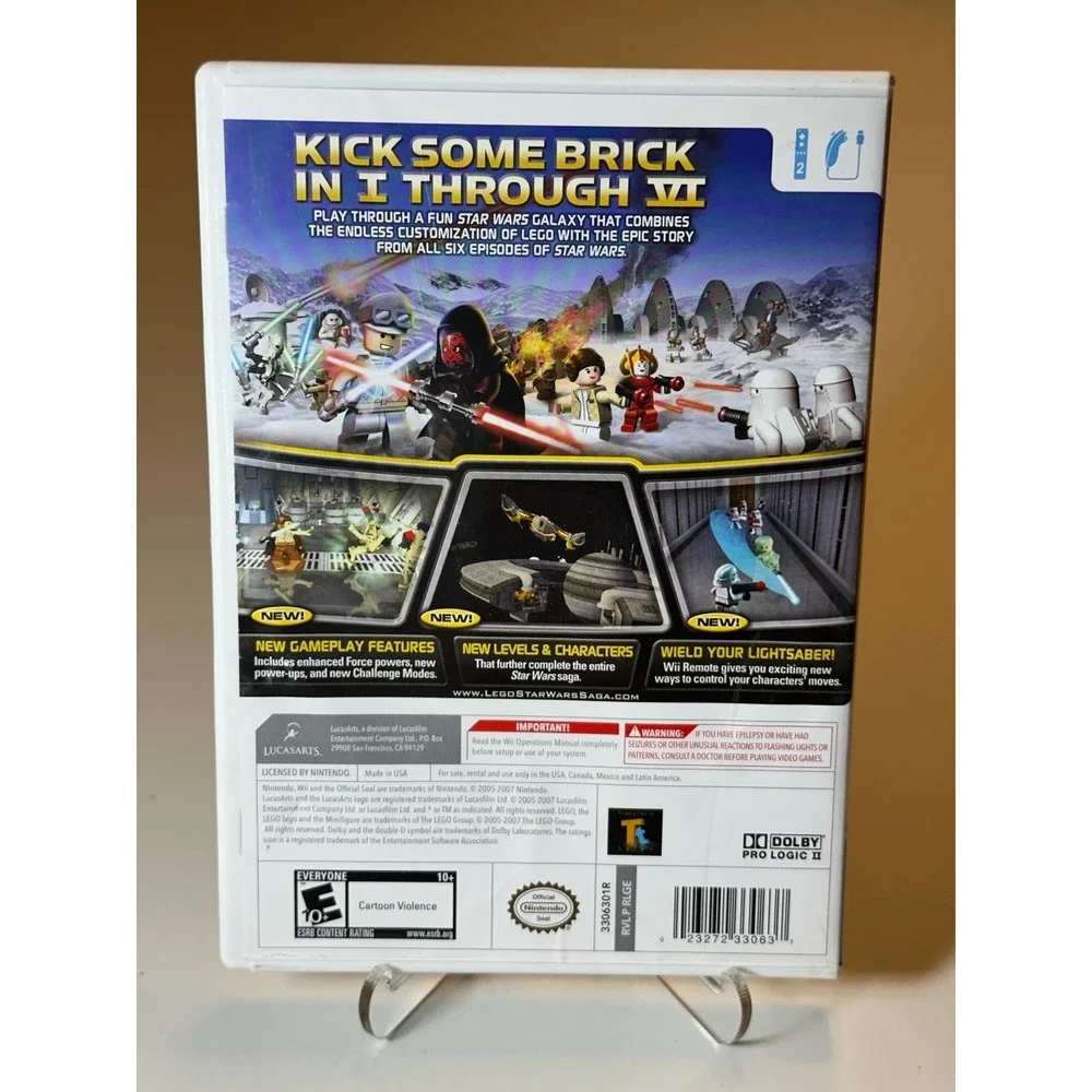 Lego Star Wars: The Complete Saga - Nintendo Wii GOOD